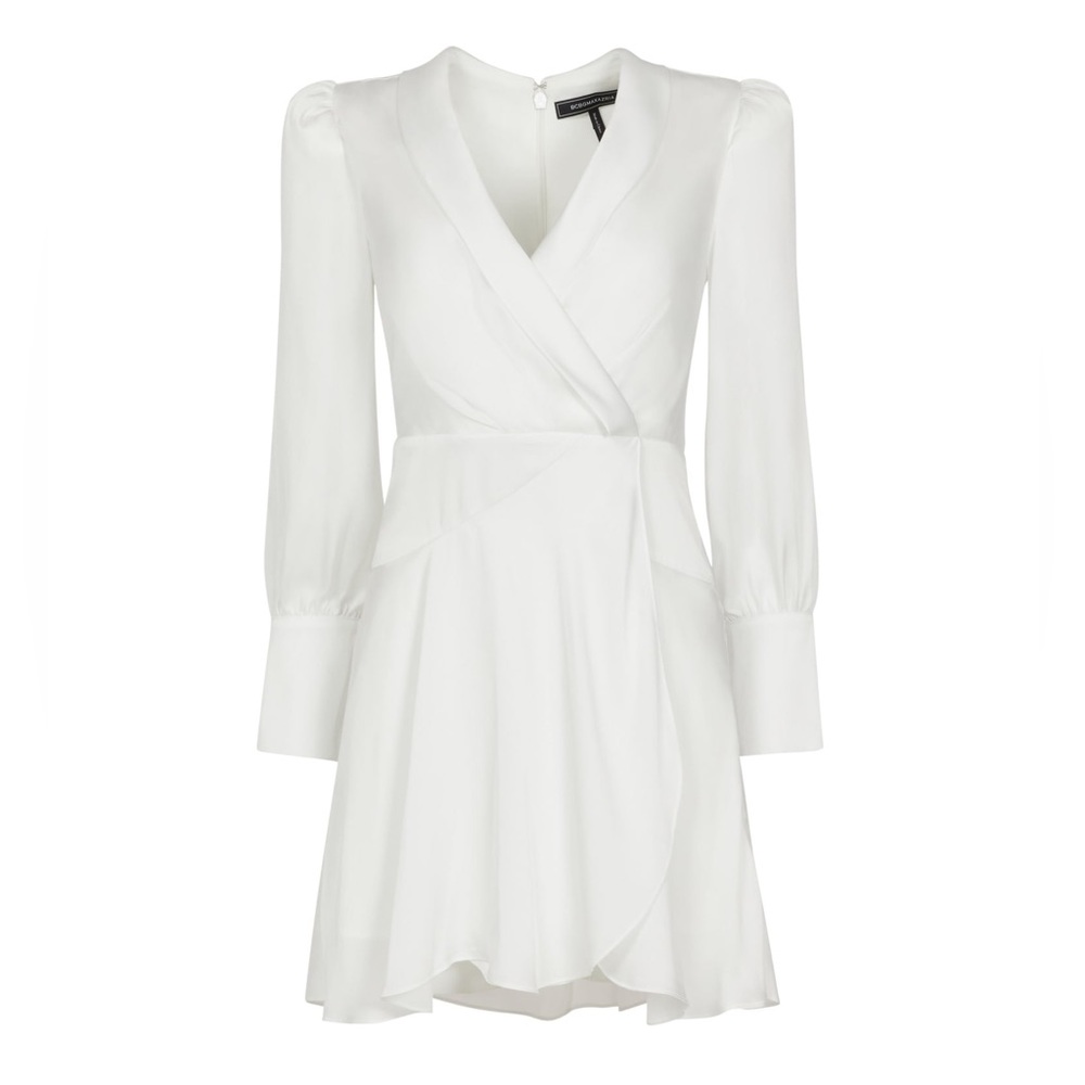 BCBG bride white dress
